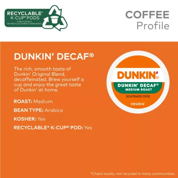 Dunkin'® Dunkin' Decaf® Coffee - Image 3