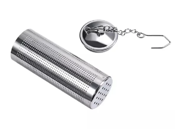 2-Pack Stainless Steel Tea Infuser Strainer Set – Fine Mesh Ball with Chain Hook - Image 8
