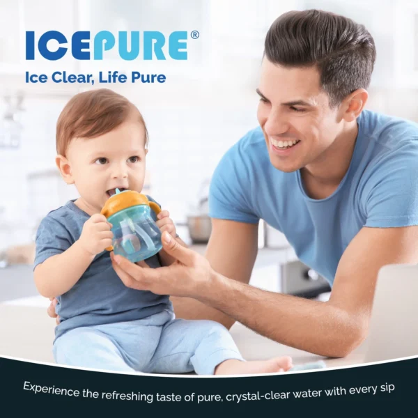 ICEPURE RWF0900A Fit For WRX735SDHZ Filter4 WRF555SDFZ09 9006 Water Filter 4Pack - Image 2