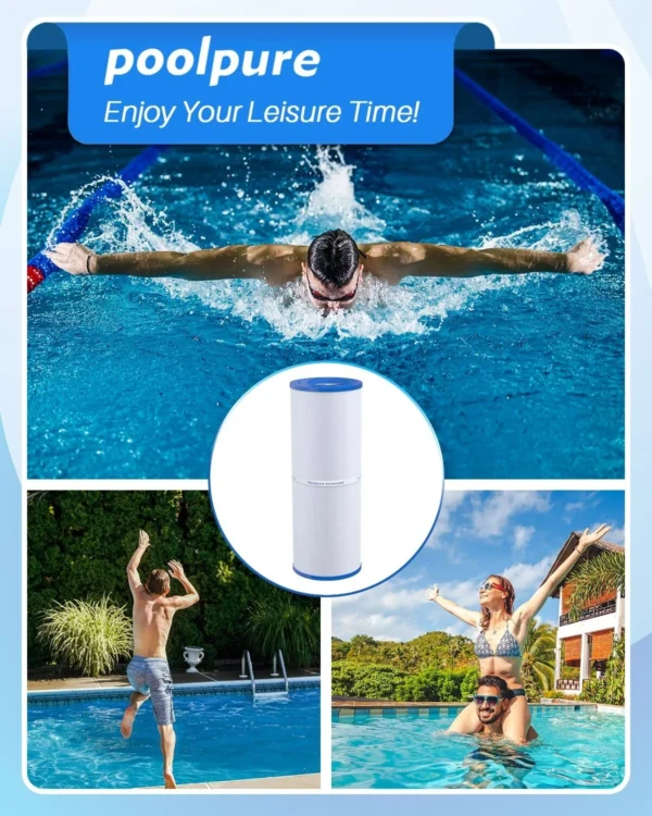 POOLPURE PLFPRB50-IN Spa Filter Replaces Pleatco PRB50-IN PRB50IN Unicel C-4950 - Image 2